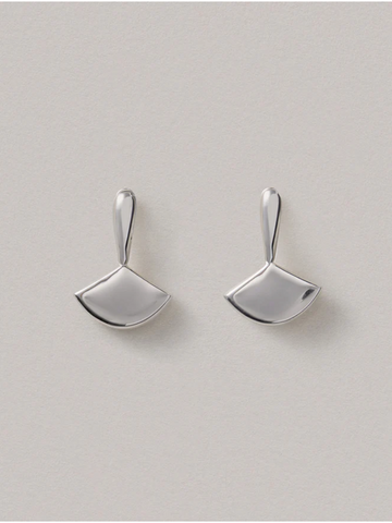 Small Fan Drop Earrings
