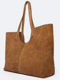 Avery Large Suede Tote