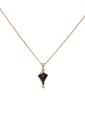 Black Spinel & Diamond Kite