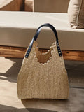 Embe Braided Raffia Tote