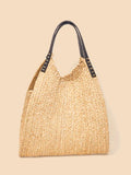Embe Braided Raffia Tote