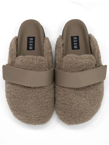 Fuzzy Loafer Mule