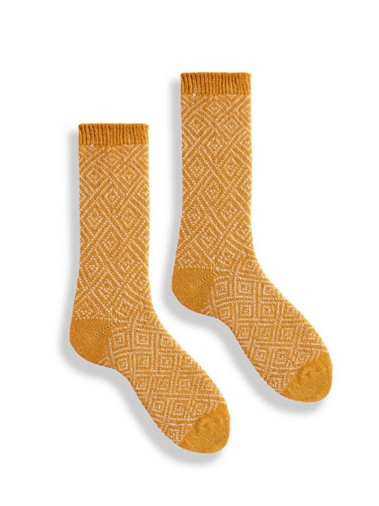 Geometric Diamons Socks