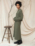 Knit Midi Skirt Mio