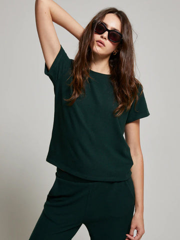 Mabel Crew Tee - Forest