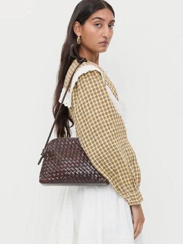 Mallory Chocolate Crossbody