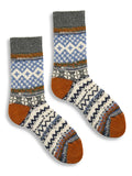 Fairisle Crew Socks