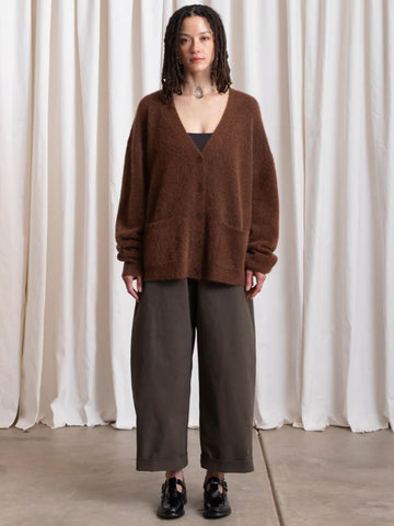 Oversized Mohair Cardigan