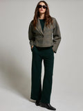 Penny Relaxed Trouser - Forest