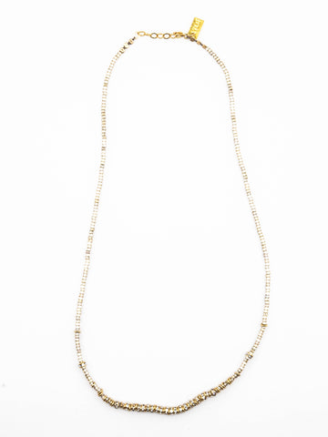Plene Lune Crystals Short Full Necklace