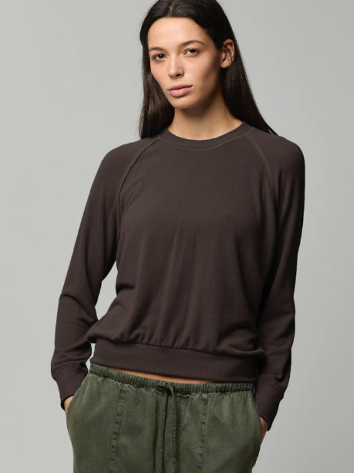 Roxy Raglan - Iron – Kaight