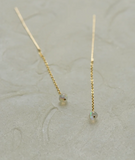 14k Gf Opal Chain Threader