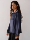 Silk Bell Long Sleeve