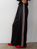 The Silk Stripe Pant