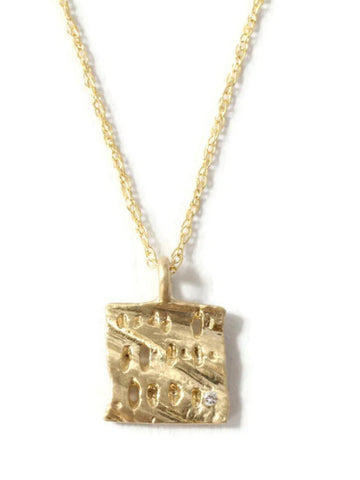 Tiny House  Necklace