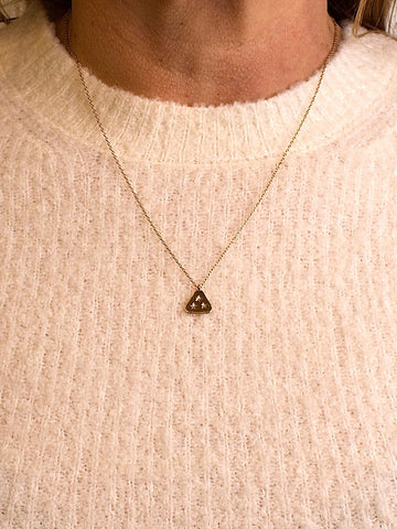 Aurora Pyramid Necklace