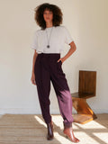 Wool Barrel Trouser