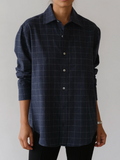 Flannel Windowpane Shirt