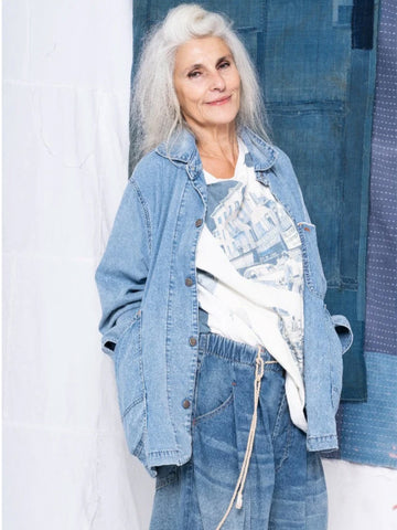 Universal Chore Jacket Selvage Denim Sunfaded