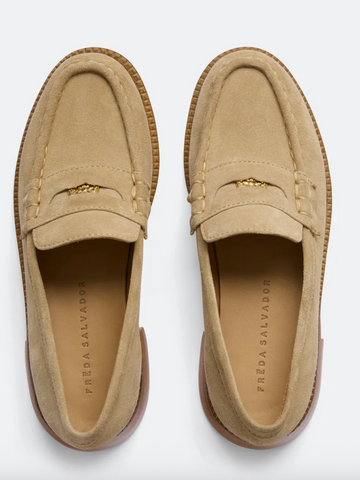 Elba Penny Loafer - Stucco