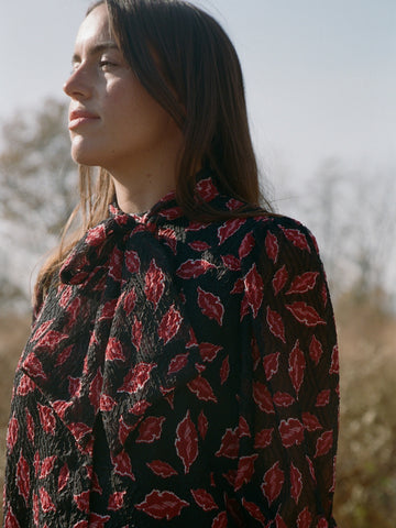 Nola Top Kiss Me Red