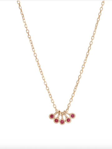 Ruby Milestone Necklace