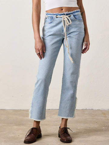 Penny Relaxed Tie Waist Jean