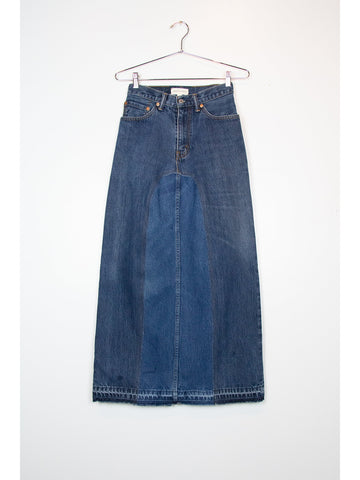 Elisa Denim Maxi Skirt