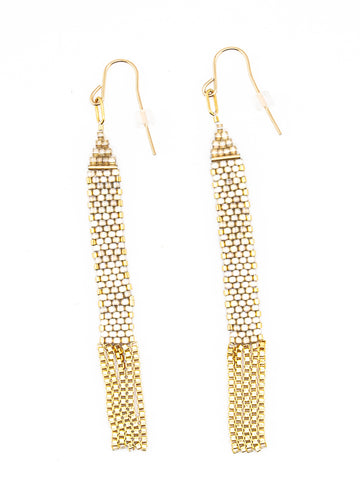 Serpent Earrings Fringe