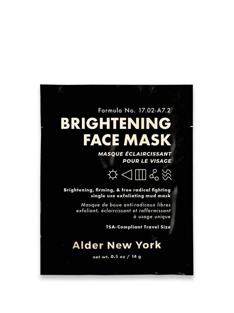 This skin firming mud mask exfoliates and brightens skin for a radiant, toned complexion. Vitamin C fights free radicals and reduces dark spots. Zinc oxide and kaolin clay smooth and tighten. 