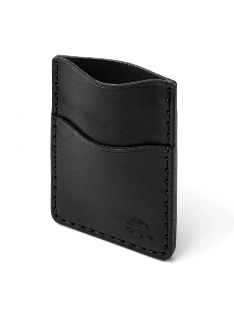 This popular style features a removable money clip and three vertical card pockets that can hold up to 9 cards.This popular style features a removable money clip and three vertical card pockets that can hold up to 9 cards. Hand stitched to ensure durability and longevity 100% leather sourced from a 150+ year old domestic tannery called Wickett & Craig. Handmade in the Todder Workshop in Newburyport, MA. 
