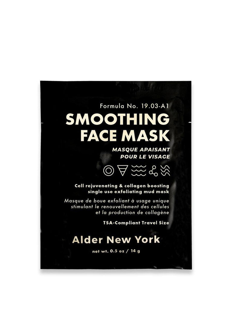 This skin rejuvenating mud mask exfoliates and fights free radicals for a smoother, even complexion. Hyaluronic acid plumps skin and reduces the appearance of fine lines. Kaolin clay smoothes and tightens. Sea kelp boosts collagen and encourage cell turnover.